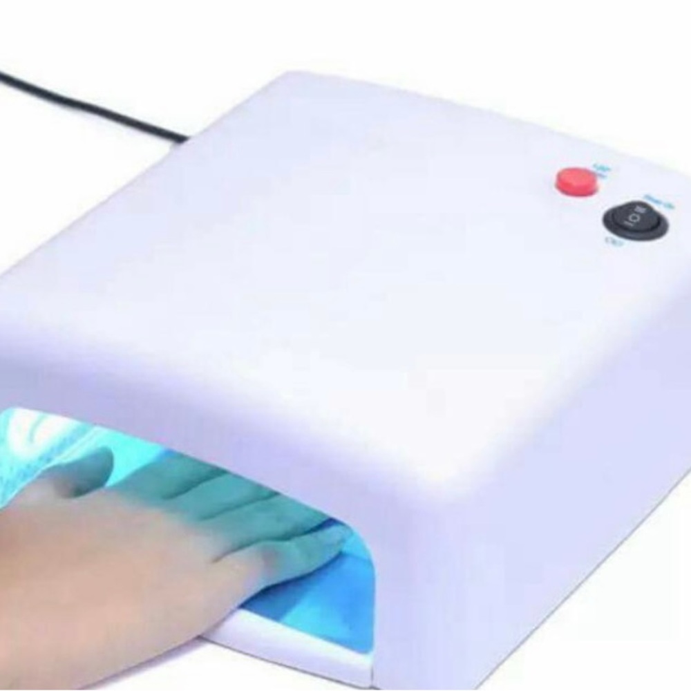 Multifunction Nail Art, Gel Dryer/Curing UV Lamp 36W- White